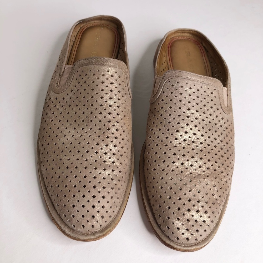 Trask Perforated Tan Loafers - Picture 9 of 11